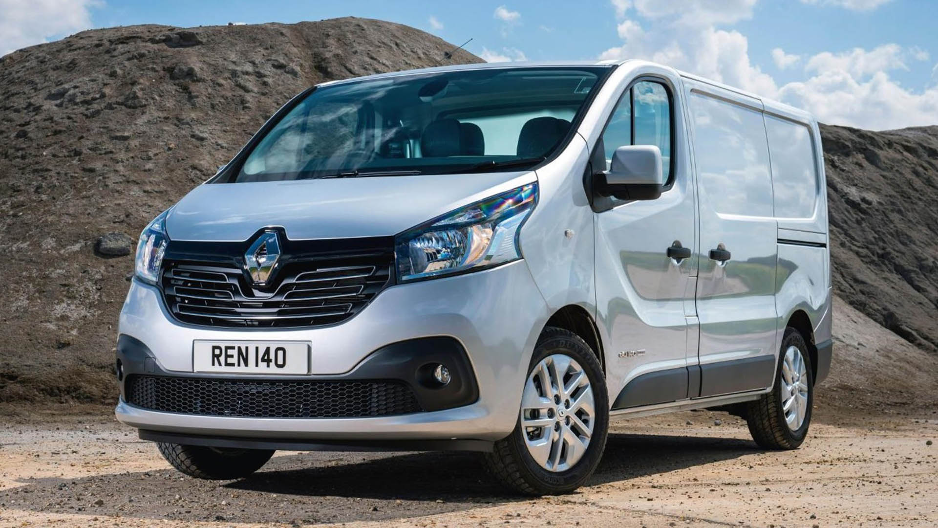 grey Renault van