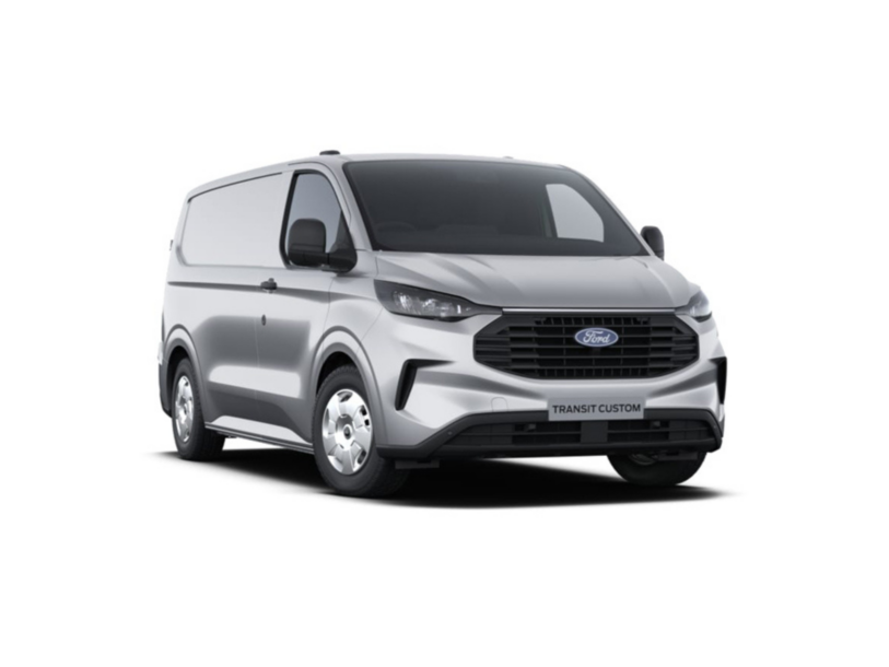 ford transit custom van 300 grey